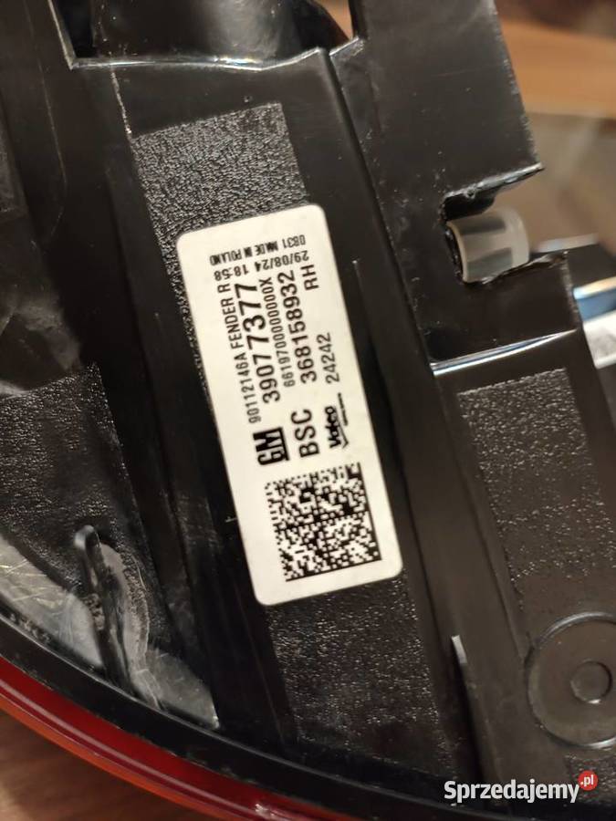 Lampa tylna prawa opel astra kombi 5 led nowa śląskie Bielsko-Biała