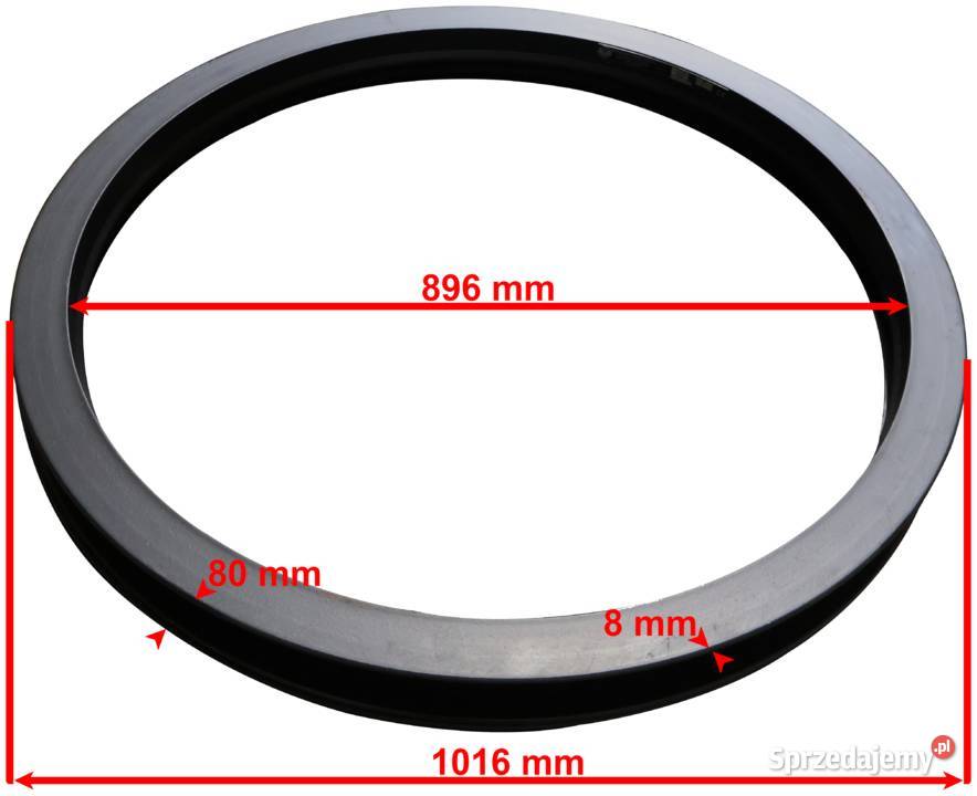OBROTNICA Przyczepa Kraniec Nowa 1000 6t Solec Kujawski