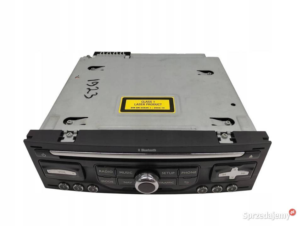 RADIO 98058929XT Peugeot 3008 I 20092016 Sprzęt audio fabryczny