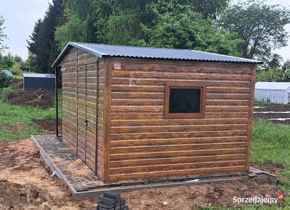 SCHOWEK Garaże Blaszane Wiatka Ogrodowa Blaszak mazowieckie Żyrardów