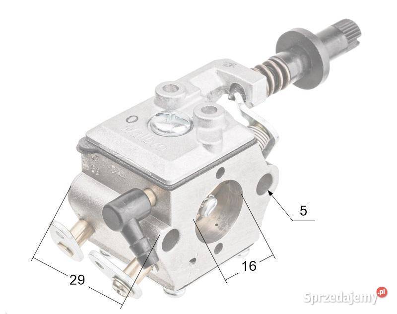 Gaźnik Shindaiwa 360 pilarki WT89 Opalenica