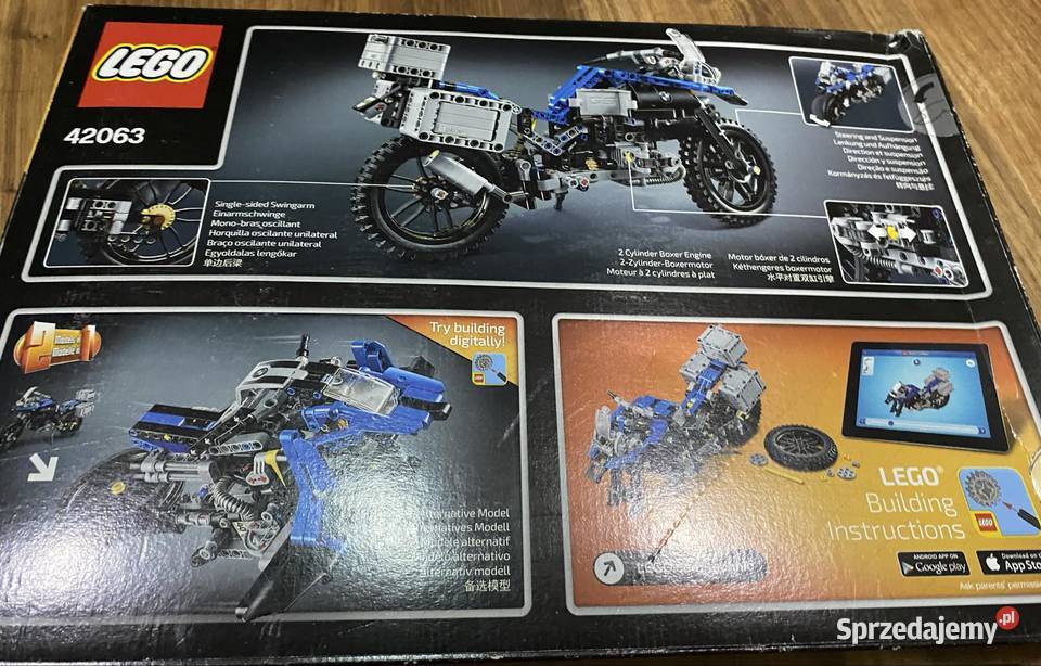 Klocki Lego Technic BMW R1200 GSnowe orginalnie Wręczyca Wielka