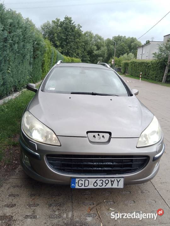 Peugeot 407 22 BenzLpg 163 2006r Wejherowo
