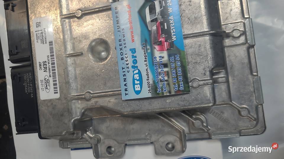 KOMPUTER FORD TRANSIT SVJK3A12A650AB 2271575 Pozostałe sprzedam