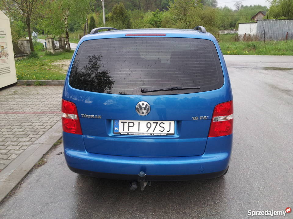 VW Touran 16 FSI 1600cm3 świętokrzyskie Sancygniów sprzedam
