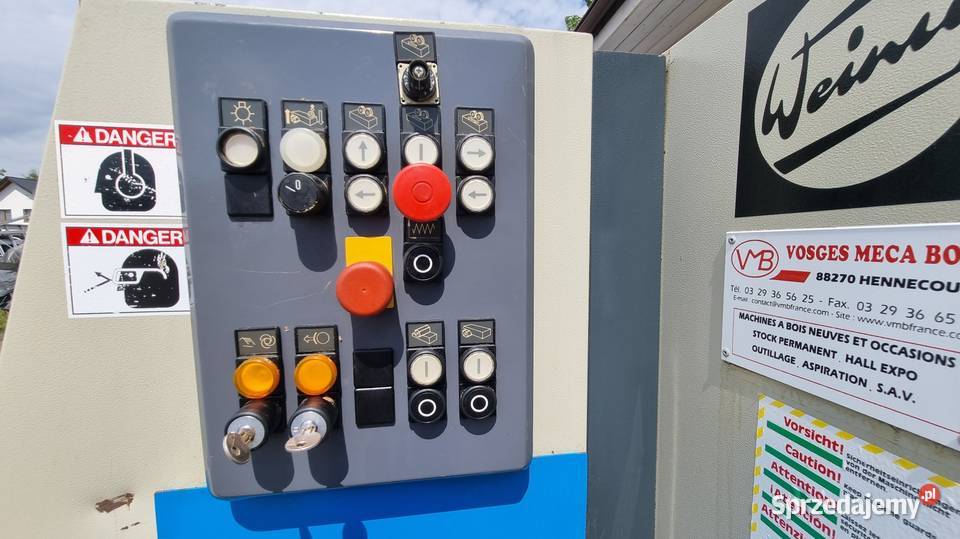 Strugarka dwustronna WEINIG UNIPLAN Karsin sprzedam