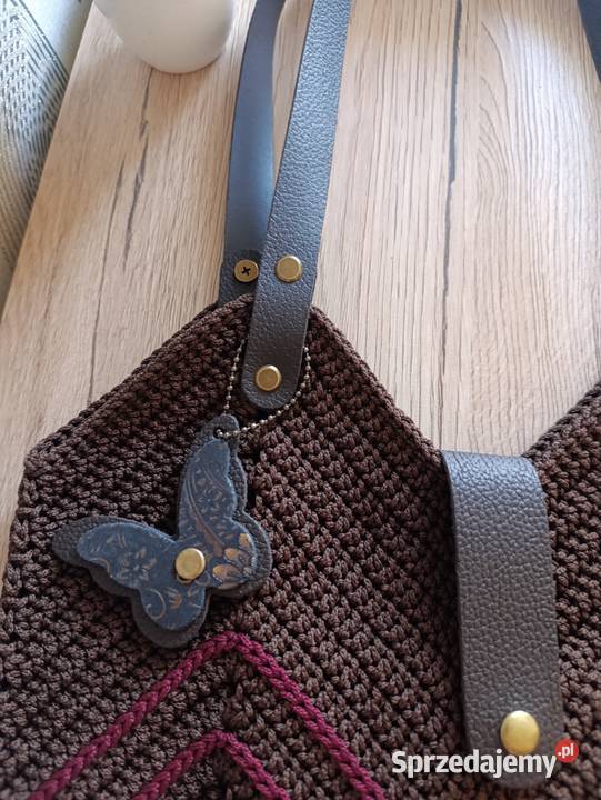 Torebka Tulipan na ramię HANDMADE Chełm