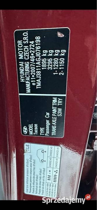 Hyundai Tucson 16 GDI 132 Comfort Bluedrive Tucson Reda