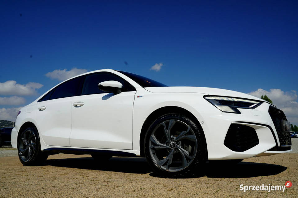 Audi A3 Limousine S LINE skóra KAMERA virtual elektrochrom. lusterko wst. opolskie Otmuchów sprzedam