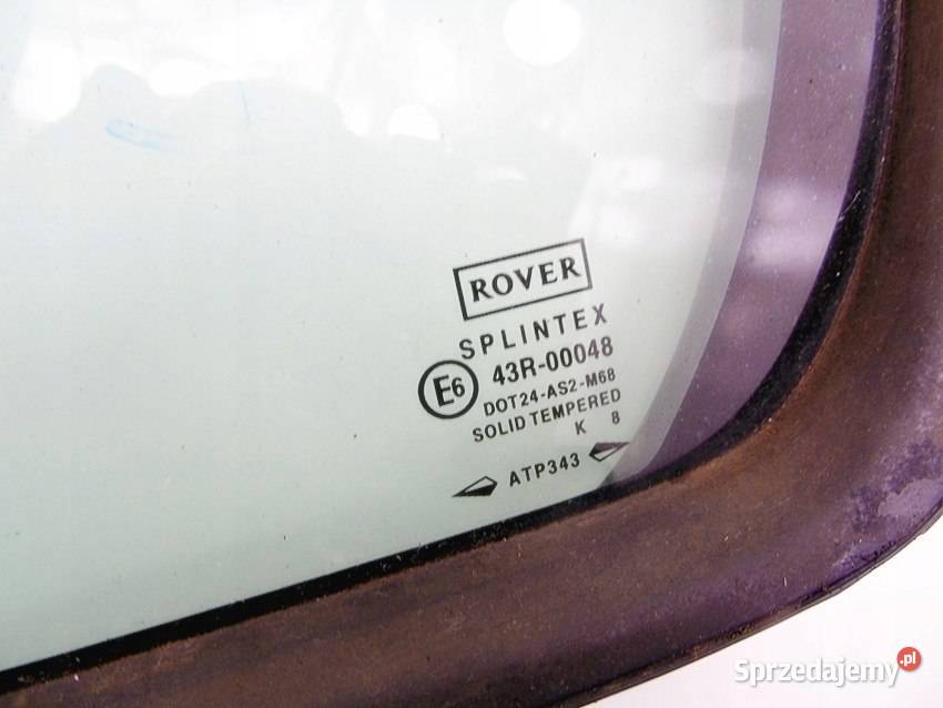 SZYBA DRZWI LEWY TYŁ ROVER 400 420 416 414 418 Sosnowiec