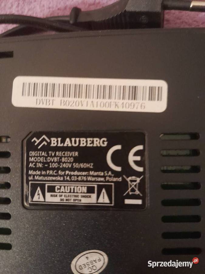 Dekoder do Odbioru Naziemnej Telewizji Cyfrowej Bydgoszcz