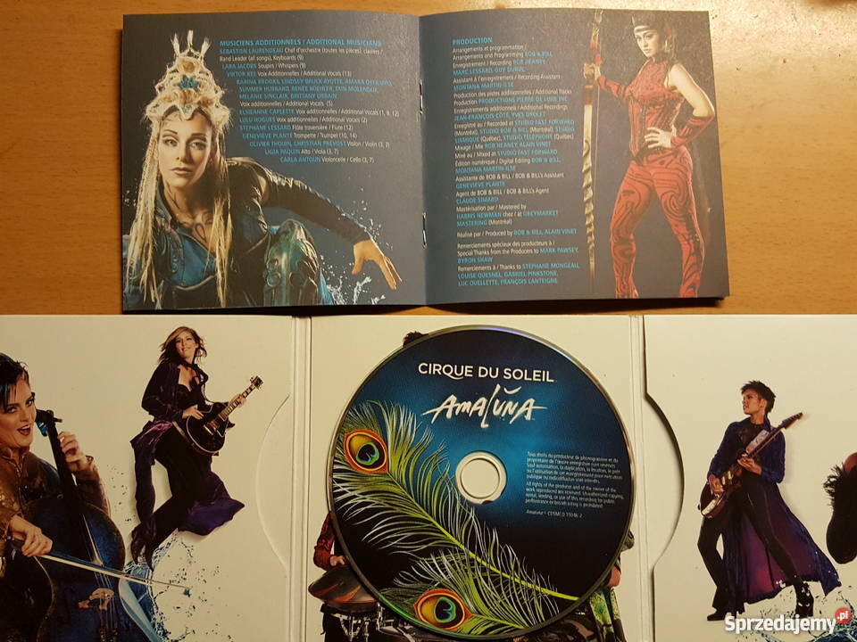 PŁYTA CD Cirque du Soleil AMALUNA bilet Płyty i kasety wielkopolskie Złotniki sprzedam