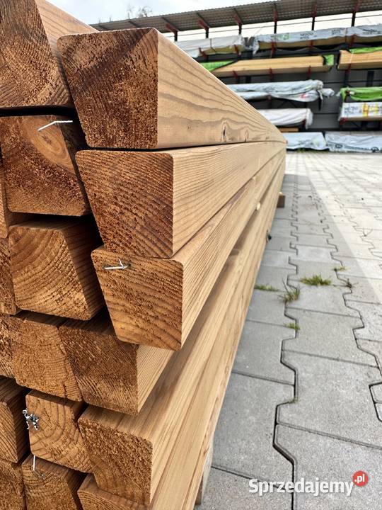 Deska elewacyjna thermo termo sosna lamela Budowa Prusice