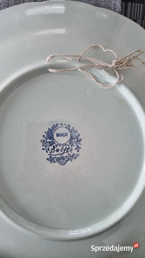 Talerz Dekoracyjny delfs boch wielkopolskie Wola Podłężna sprzedam