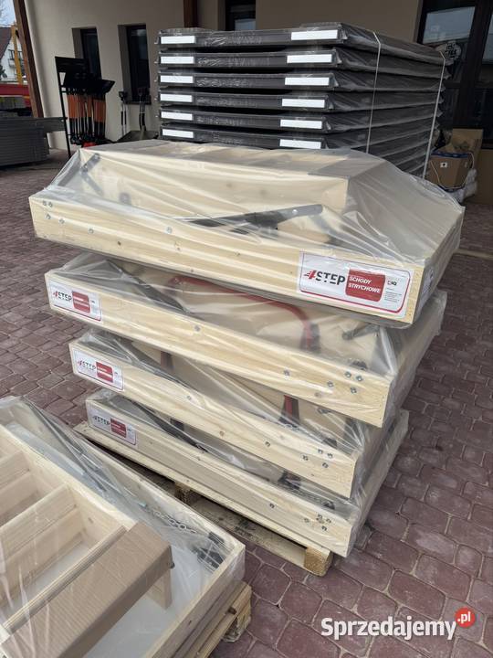 Schody strychowe ocieplane grubość 46 mm Oleśnica