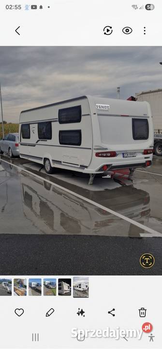 Przyczepa kempingowa Fendt Saphir Leśna