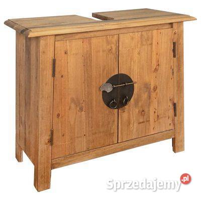 vidaXL Zestaw mebli do łazienki lite drewno Warszawa