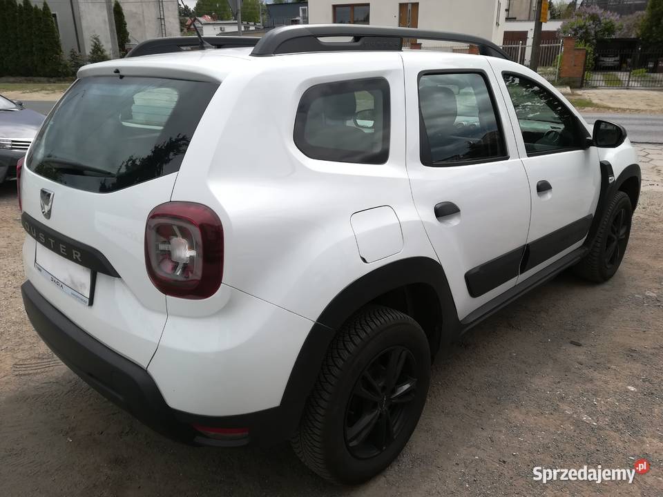 DACIA DUSTER 16I 2018r Polski Salon 92tkm klima biały Bydgoszcz