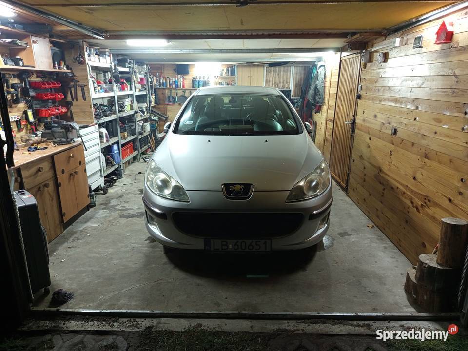 Peugeot 407 20 HDi el fotele połskóra 8 lat Rok produkcji 2005 Biała Podlaska