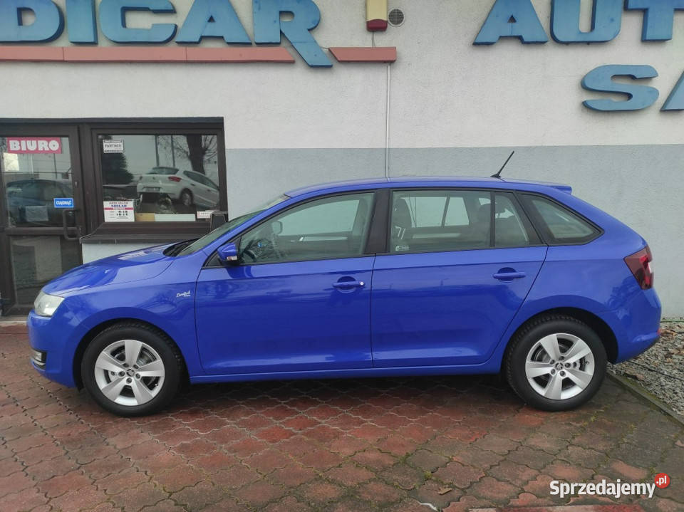 koda RAPID Iszywł klima elszyby x4 wielofunkcja VAT marża Racibórz