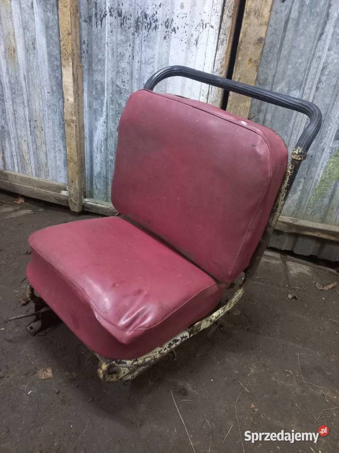 Siedzenie fotel gaz 69 uaz zil komandorka osobowe Fotele i kanapy Nysa sprzedam