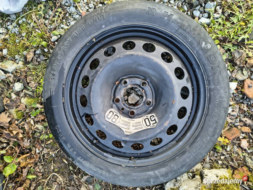 koło dojazdowe 9209872 12580 r17 volvo s60 s80 Przemyśl