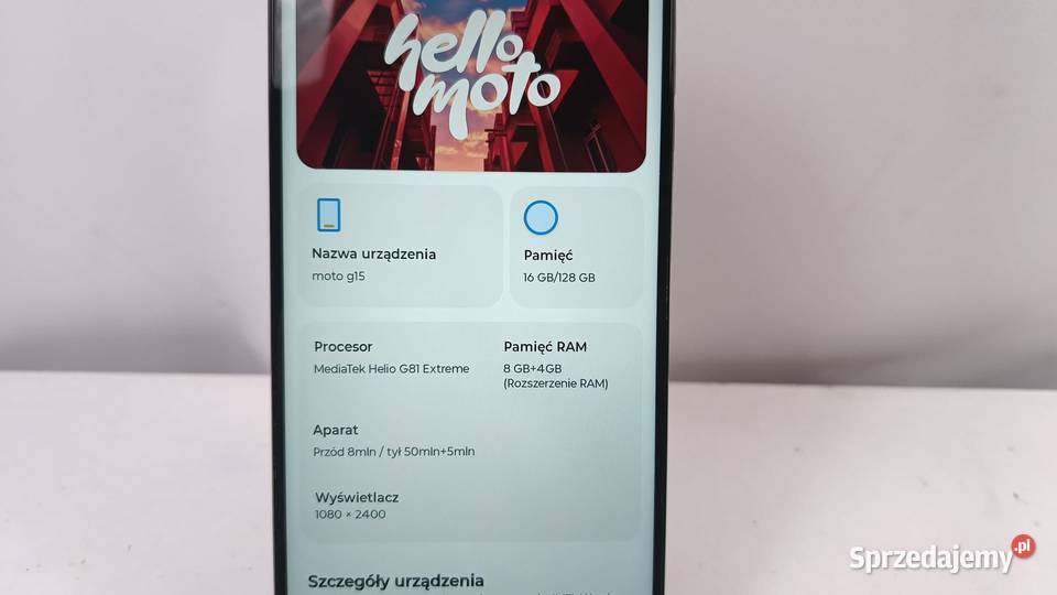 Smartfon Motorola moto G15 8128GB Katowice