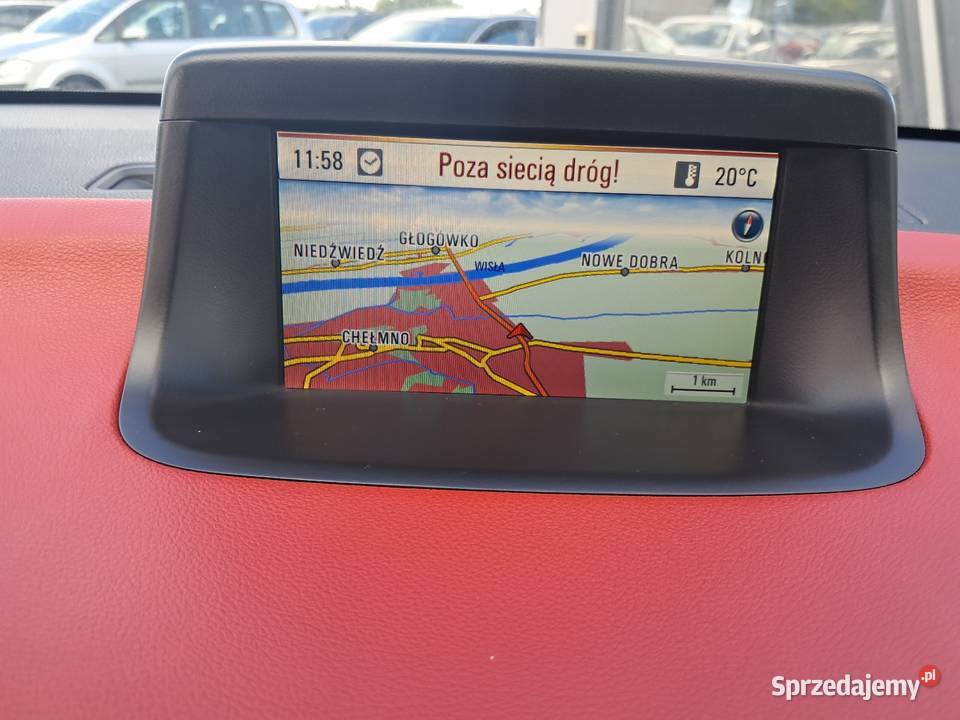 Opel Meriva 2012r 14T 120 isofix navi 2x manualna Meriva Chełmno