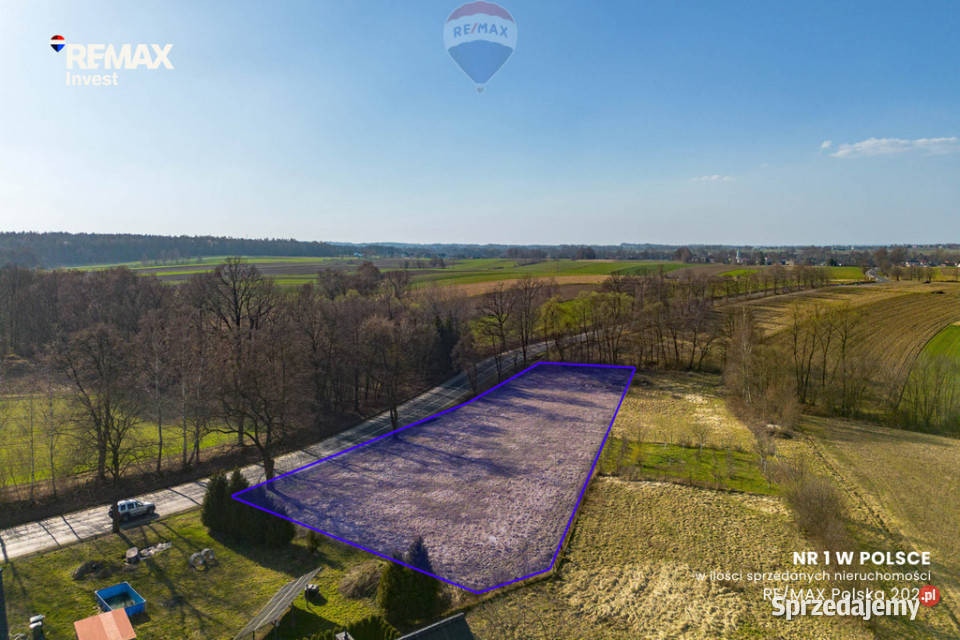 Działką usługowa droga powiatowa Hecznarowice sprzedam