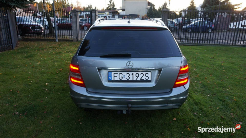 Mercedes C 200 super stan Gwarancja W204 isofix Zielona Góra