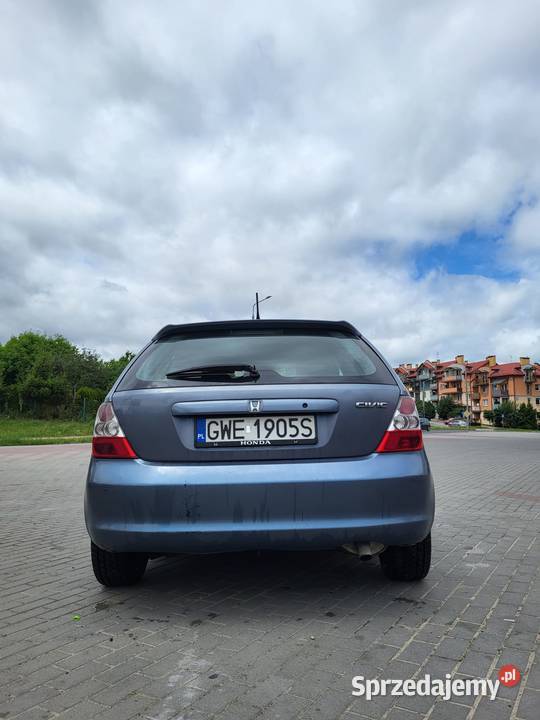 honda CIVIC benzyna pomorskie Kwidzyn sprzedam
