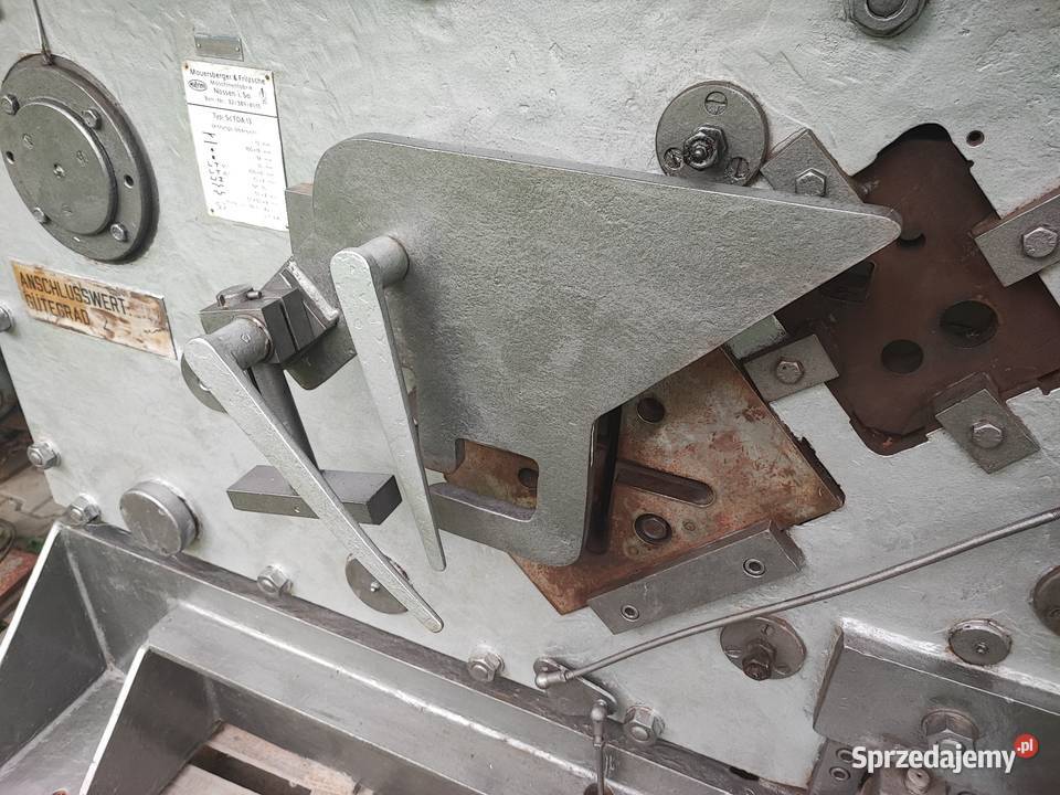 Nożyce uniwersalne prasa gilotyna do metalu Maków Podhalański sprzedam