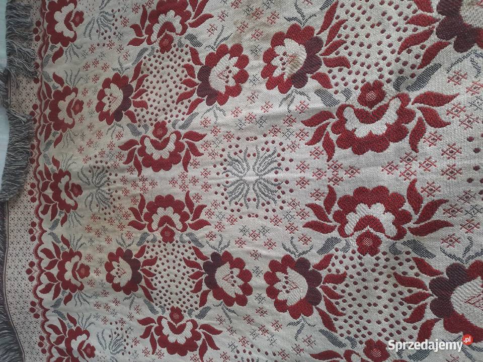 Dwustronne tkane narzuty kapy żakardowe komplet