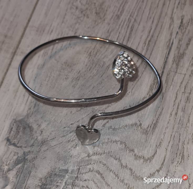 Bransoletka damska serduszko Łódź