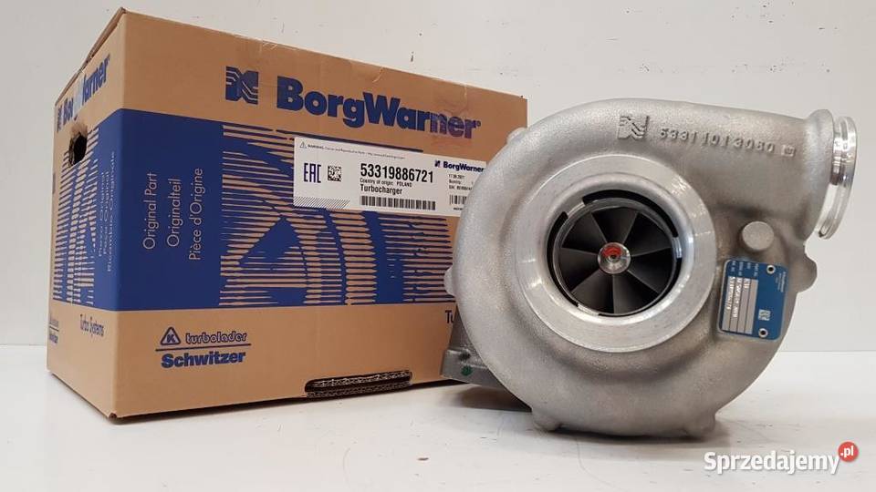 Nowa turbosprężarka BorgWarner KKK 53319886721 Siedlce