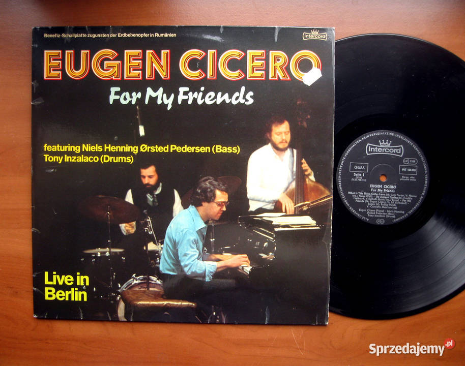 EUGEN CICERO For My Friends Live in Berlin