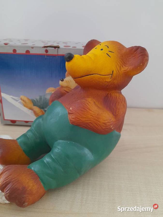 Figurka Niedźwiadek Bruno na hamaku 19 Bogatynia sprzedam