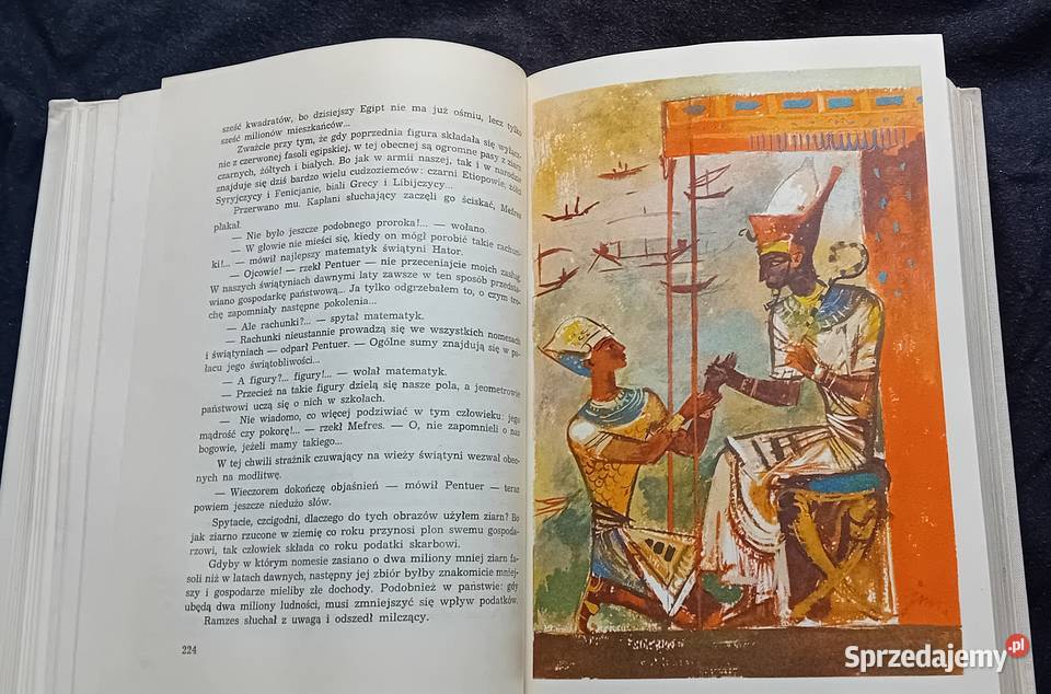 Bolesław Prus Faraon PIW 1971 r Ilustracje JM Koźminek