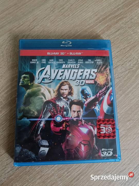 Marvels Avengers 3D Marvel BluRay 3D stan Pruszków