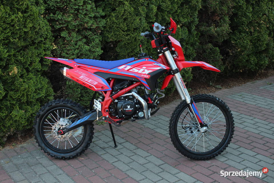 Cross 140 koła ASIX XB 68 1619 4 biegi raty na nieuszkodzony KXD Goleniów sprzedam