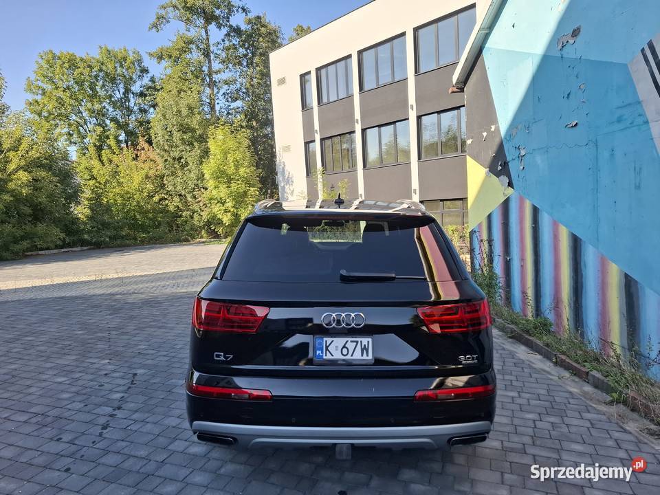 Audi Q7 AUDI Q7 II 4M 30TFSI 333 2017 PREMIUM Q7 Motoryzacja małopolskie Kraków
