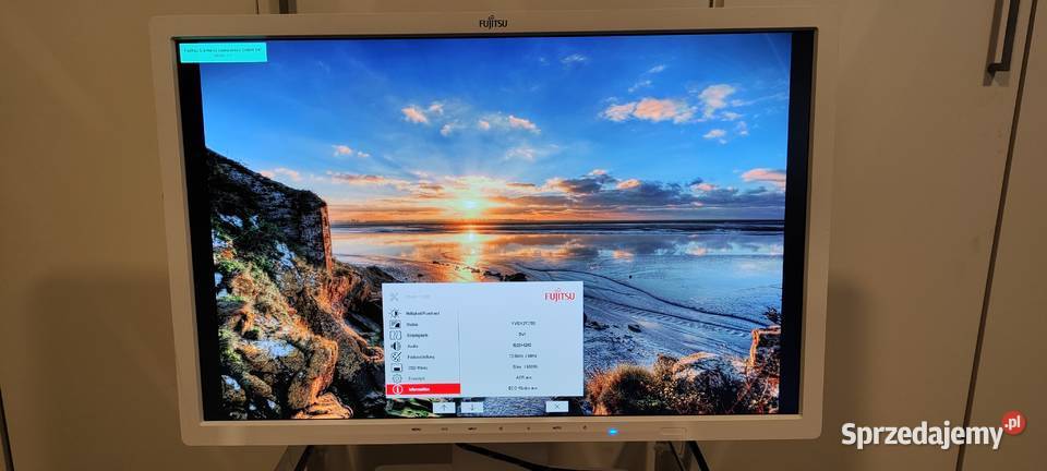 Monitor Fujitsu 24 B24W7 LED VGA DVI Displayport Witnica