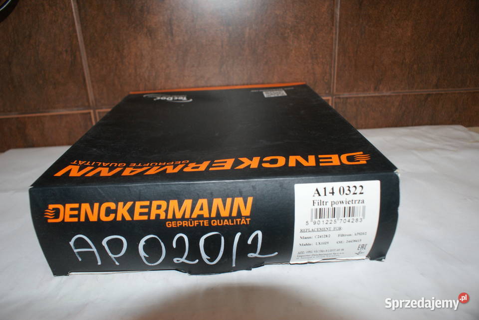 AP 0202 FILTRON FILTR POWIETRZA OPEL VECTRA Białobrzegi sprzedam