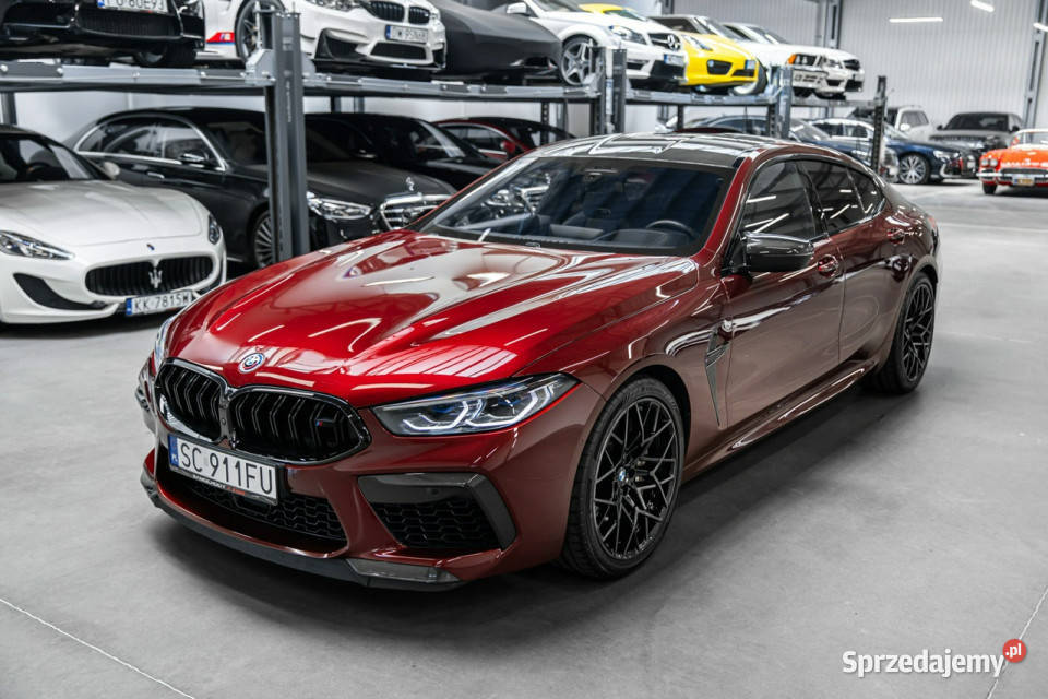 BMW M8 Competition Salon Polska Aventurine Red aluminiowe felgi sprzedam