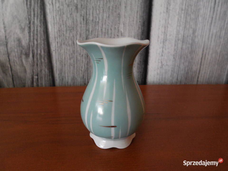 Porcelanowy wazonwazonik LEUCHTENBURG wielkopolskie Raszków