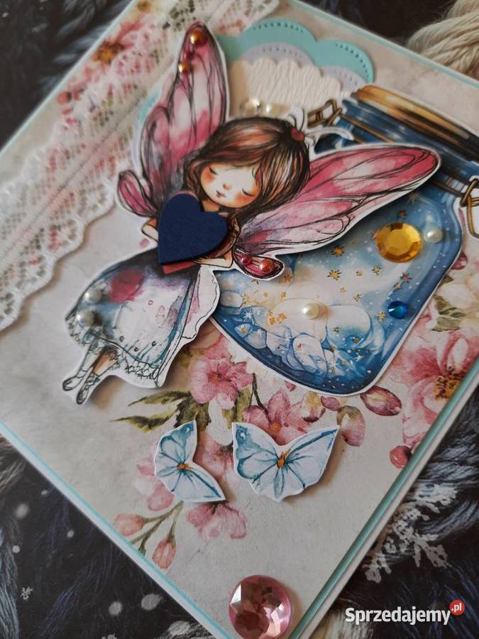 Kartka na urodziny personalizowana handmade Dęblin