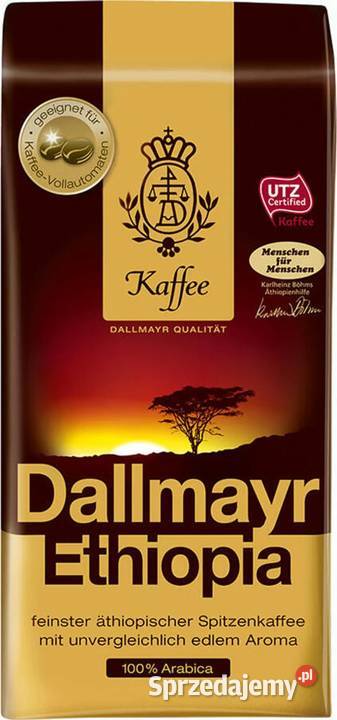 Kawa ziarnista DALLMAYR ETHIOPIA 500g x 3 15 Świdnica
