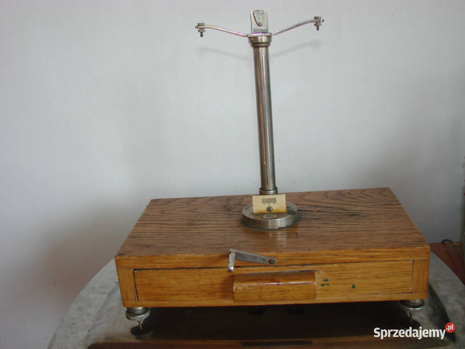 podstawa wagi laboratoryjnej PRL Pruszcz Gdański