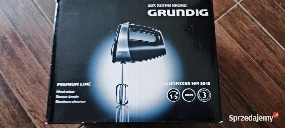 Grundig Handmixer HM 5040 nowy AGD drobne Gliwice