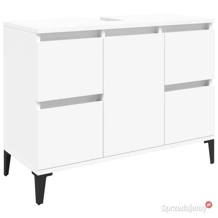 Szafka pod umywalkę biała 80x33x60 WM821276 Warszawa